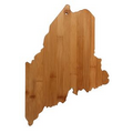Totally Bamboo - Maine State Cutting and Serving Board - All 50 States Available.